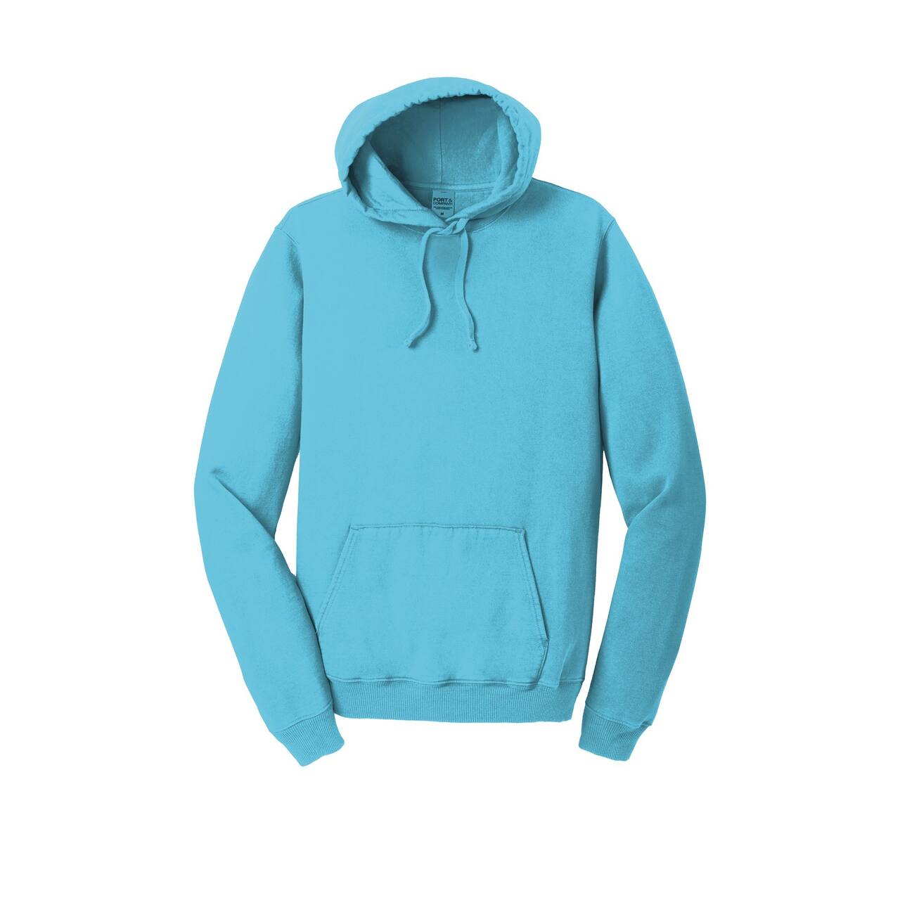 Port & Company® Beach Wash Garment-Dyed Pullover Hooded Adult Sweatshirt